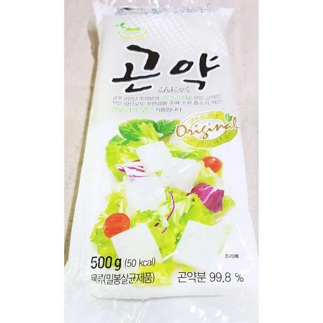묵곤약 대신 500g 단일 포장 다이어트 식품