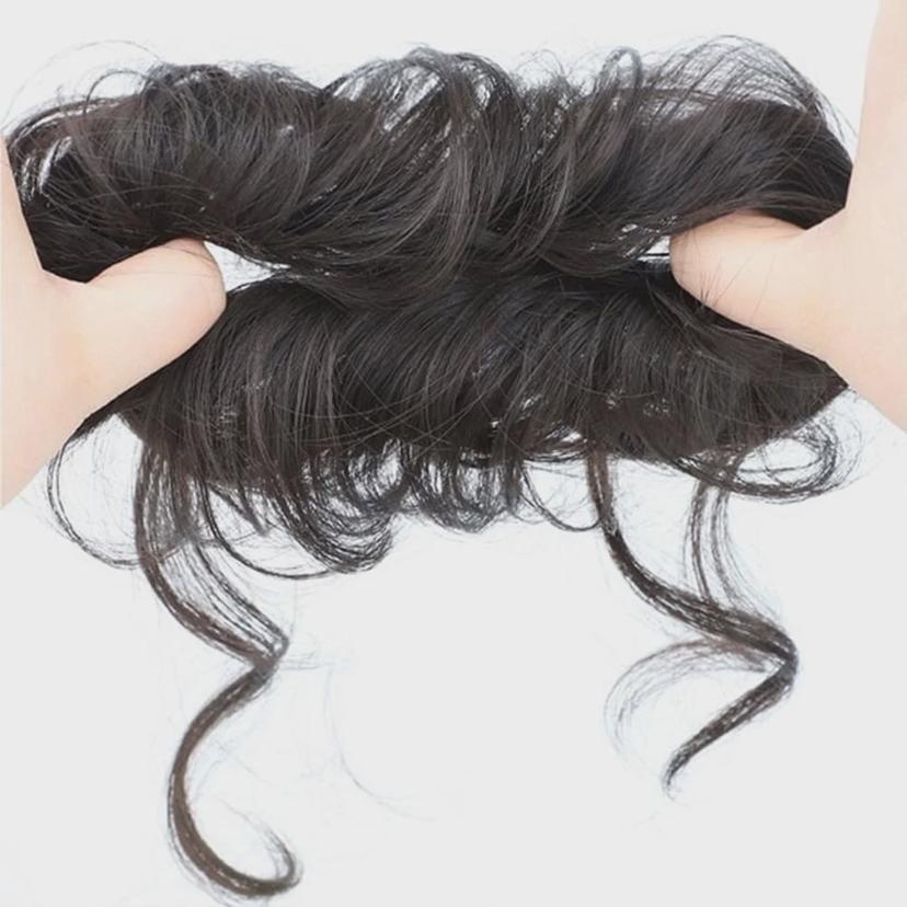 헤어 액세서리 똥머리 곱창가발 면접 승무원용 2개입 세트