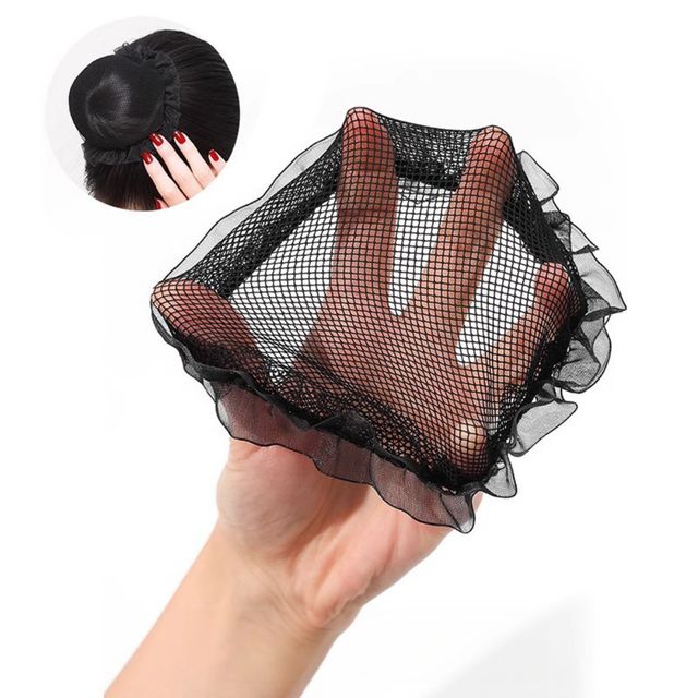승무원 헤어핀 그물 헤어악세 헤어용품 조임끈