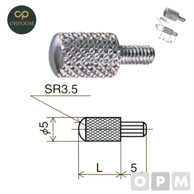 치수측정기 다이얼인디게이터 다이얼게이지 포인트볼형 SR3.5xL8mm 1EA