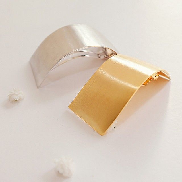 모던 메탈 헤어핀 심플 디자인 데일리용