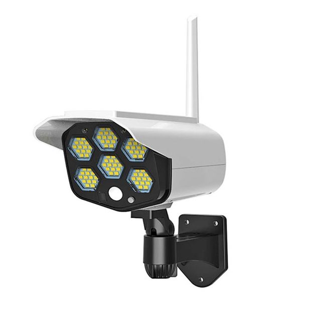 모형 CCTV 태양광충전 정원등 84구 V76 - 야외조명등