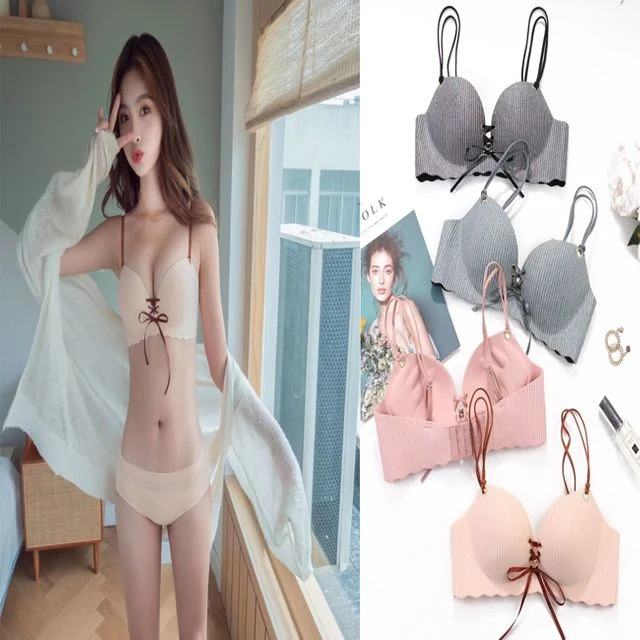 블에이 노와이어 브라 팬티 세트 BA-04 편안한 착용감