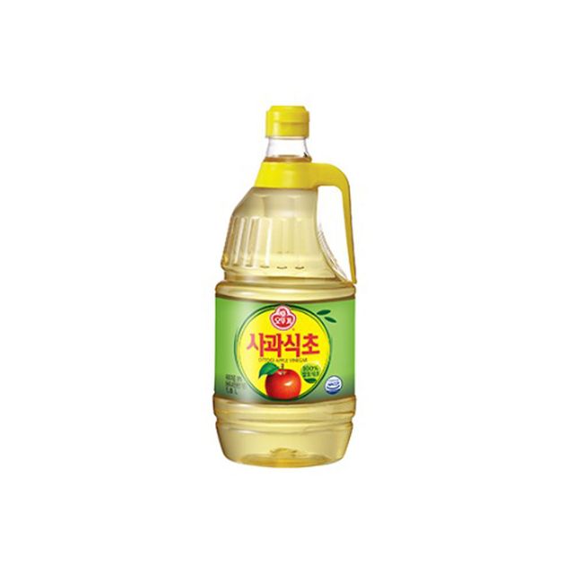 오뚜기 사과식초 1.8L 6개입 - 숙성 조미료 발효식품