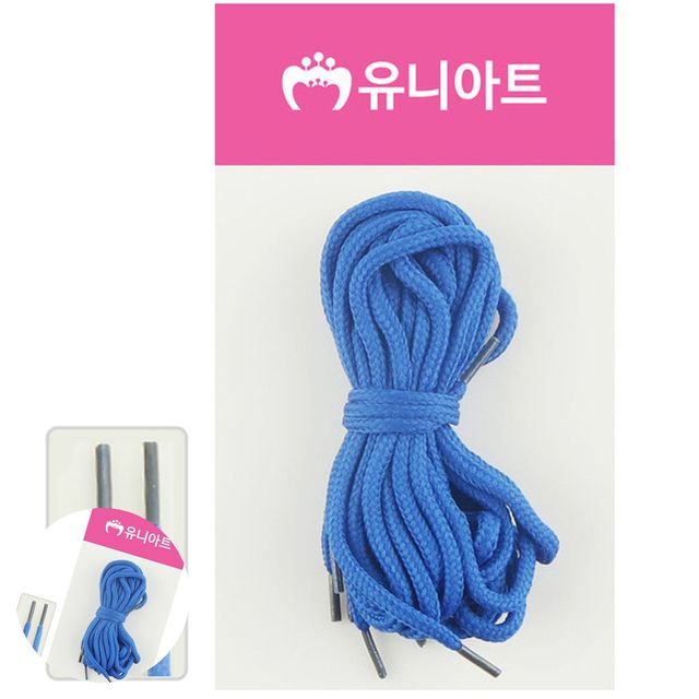 어린이운동화끈 매듭끈 신발끈 파랑