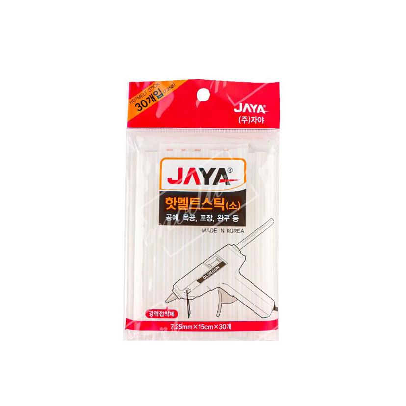 자야 핫멜트스틱 소 30개입 글루건 리필 DIY 재료