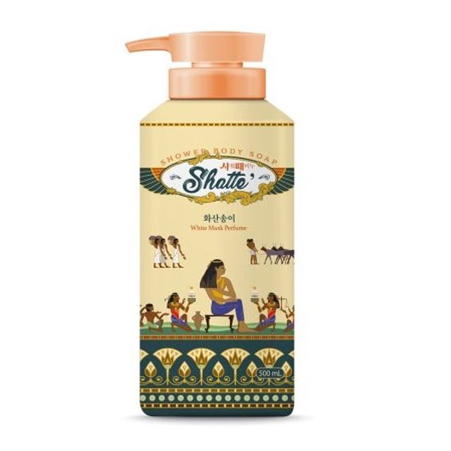 무궁화 샤워 때비누 화산송이 바디워시 500ml 목욕용품