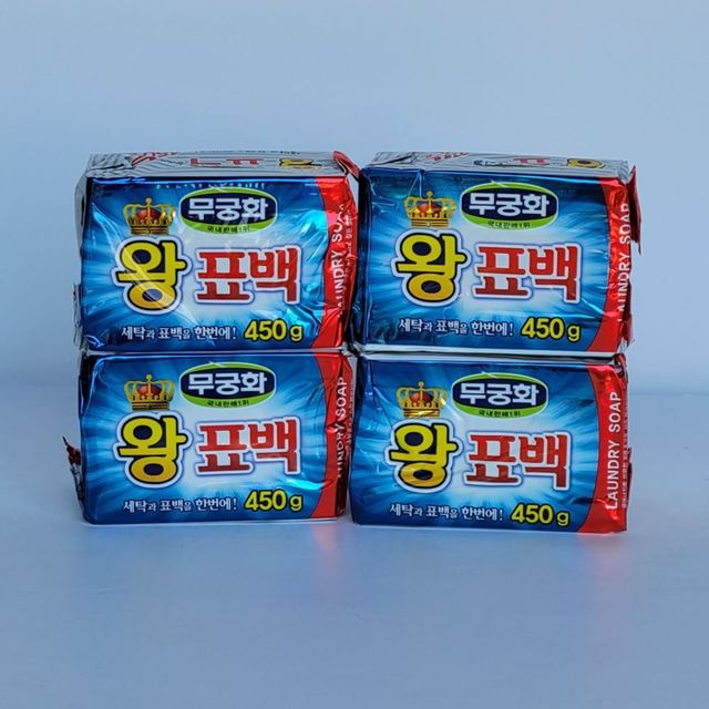 세탁용비누 4개 세트 450g 대용량