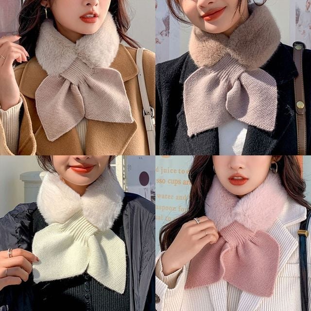 넥워머 귀 도리 머플러 여성목 목 쁘띠 방한용