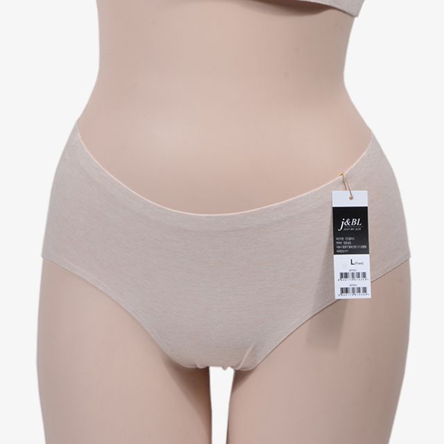 무봉제 여성 누디 삼각팬티 편안한 착용감