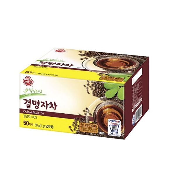 오뚜기 결명자차 50개입 - 구수하고 깔끔한 티백 차