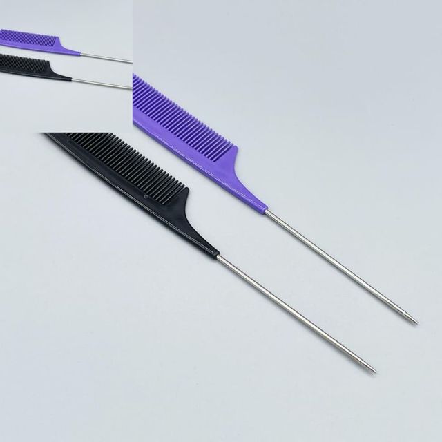 미용 컷트 쇠꼬리빗 22.5cm 가르마빗 머리빗 헤어빗 미용빗