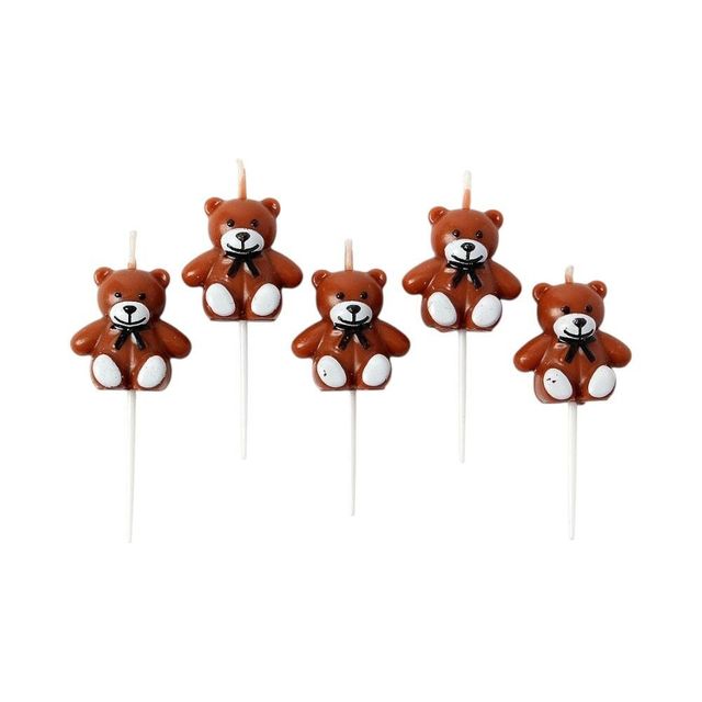 리본곰 생일초 (5p)