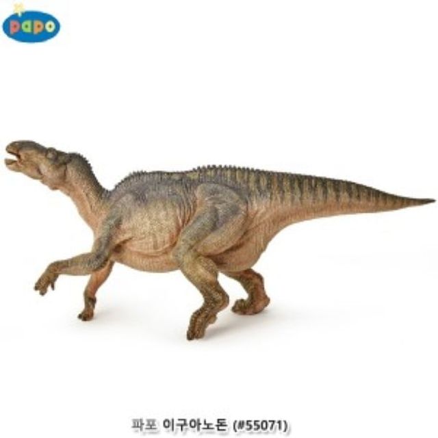 유아용품 파포 이구아노돈 공룡 인형 학습 장난감