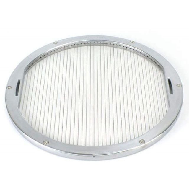 원형 실석쇠 고기불판 330mm 숯불 구이용 그릴