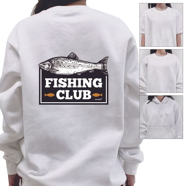 키밍 맨투맨 후드티 티셔츠 fishing club 남성