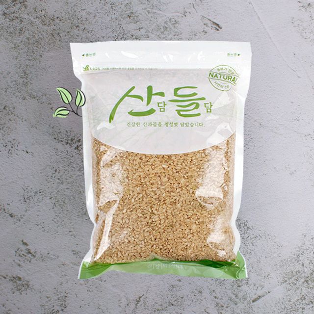 산담들담 현미 1kg 기타잡곡 건강식 현미 쌀