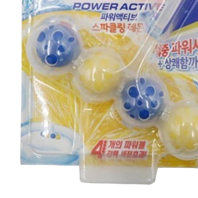 브레프 파워액티브 스파클링 레몬 변기세정제 50g
