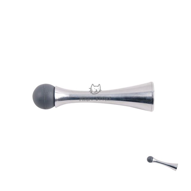 문쾅방지 방문스토퍼 일자스토퍼 90mm 크롬