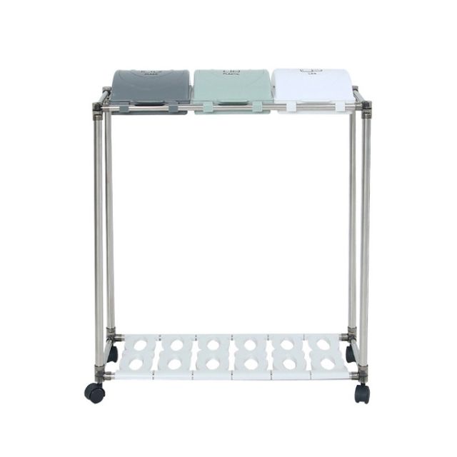 스윙 분리수거함 3P 세트 가정용 재활용 쓰레기통