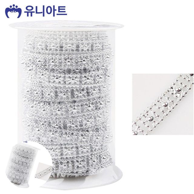 비즈공예부자재 비즈공예 롤체인줄 은색