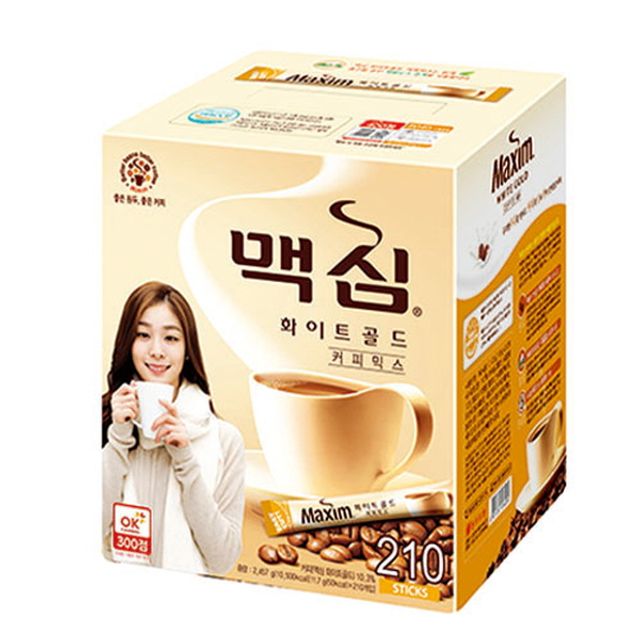 맥심 화이트골드 커피믹스 210T - 동서식품 대용량
