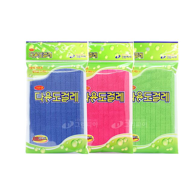 그린피아 크린큐 다용도 걸레 1p - 바닥 청소용 흡수력 강한 걸레