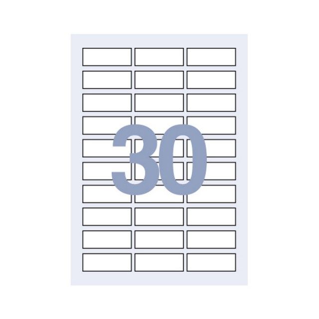 세모네모 라벨지 100매 30칸 - C3033 주소 성함 라벨
