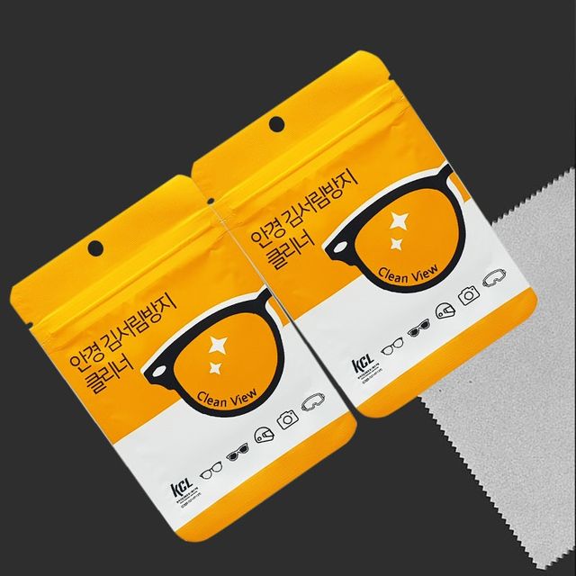 안경 김서림 방지 클리너 5p, 겨울 필수 안경 소품
