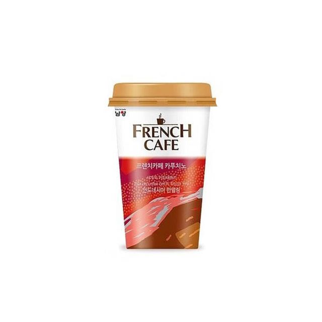 남양 프렌치카페 컵 카푸치노 200ml x 10 캔 커피