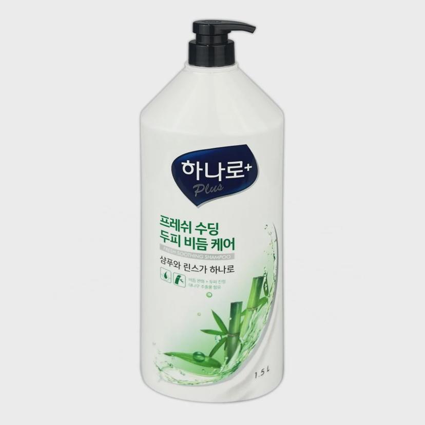 하나로플러스 프레쉬 수딩 두피 비듬 케어 샴푸 1.5L