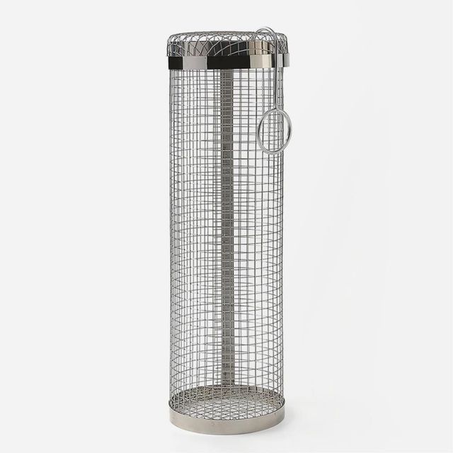 스텐 바베큐 원통 그릴 30cm