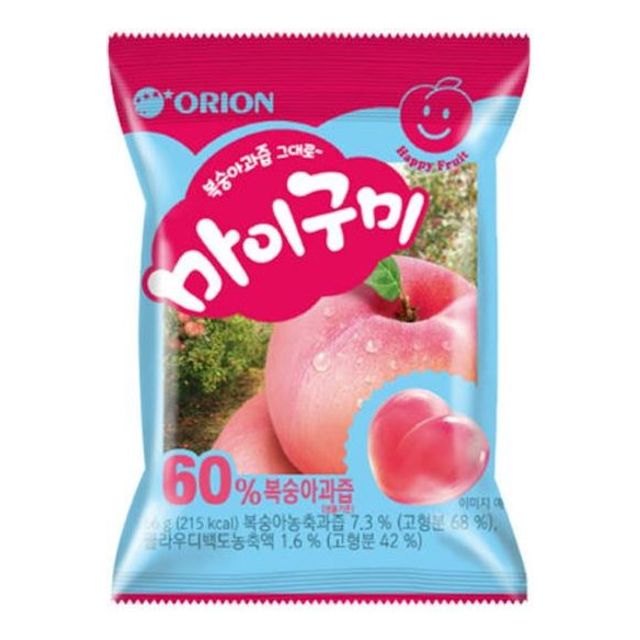 오리온 마이구미 복숭아 젤리 10개입 번들 세트