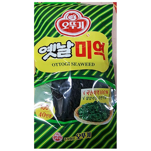 건미역 오뚜기 100g 마른 미역 가정 업소용 소포장