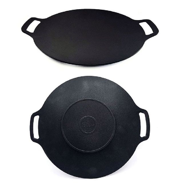 멀티 그리들 36cm 캠핑 야외 가정용 불판 - 다용도 조리 가능