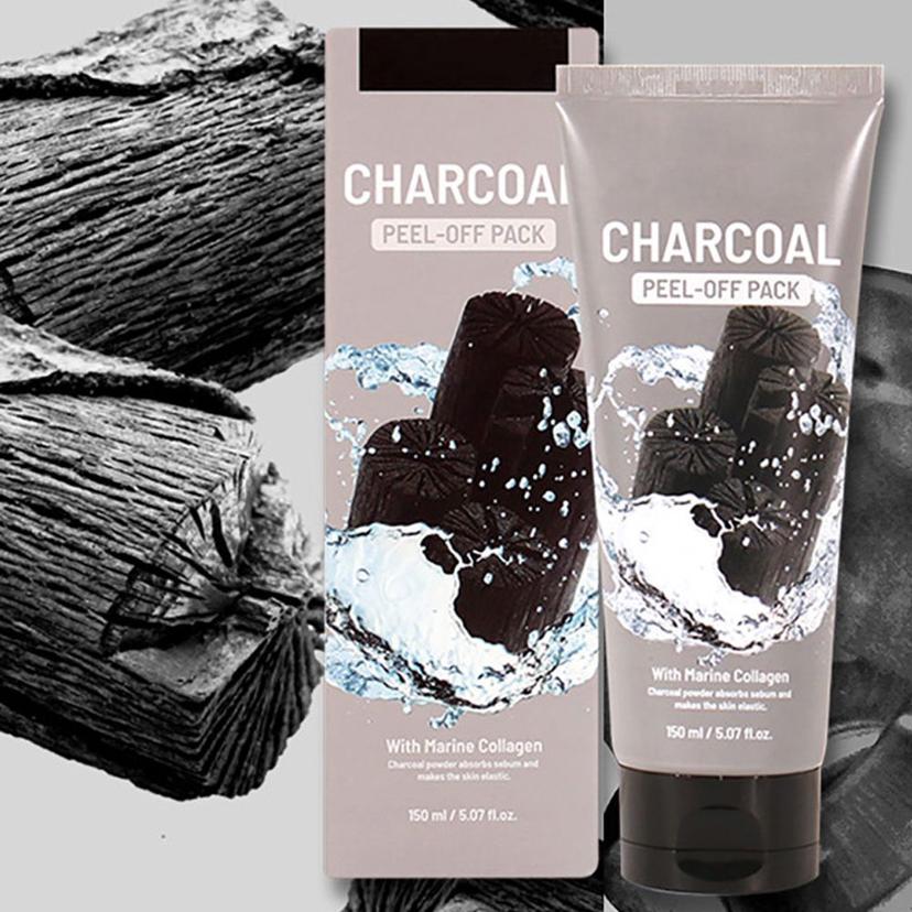 참숯 필오프팩 150ml 피부 모공 노폐물 제거