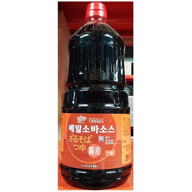 메밀 소스 이엔 1.8L 모밀 액상 육수 업소용