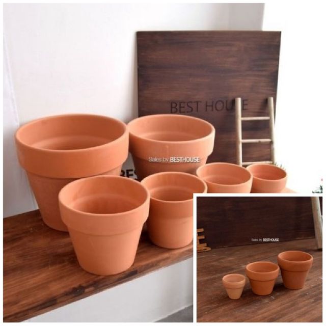 표준형 토분 D11 11x10cm 원형화분 식물화분 베란다화분 옥상화분