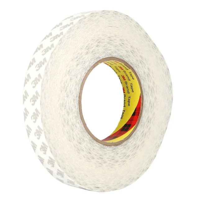 3M 9080 부직양면테이프 25mm 폭 50M 길이 강력 접착 산업용