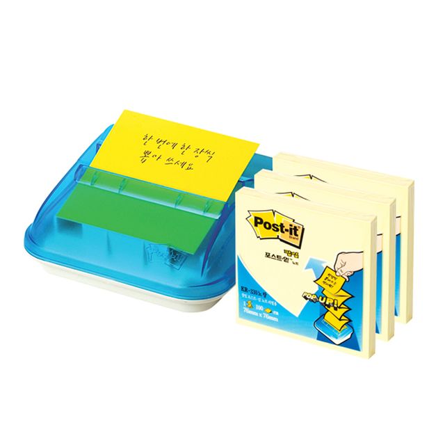 3M 포스트잇 C-4214 팝업 디스펜서 - 76x76mm 자동 급지 메모지