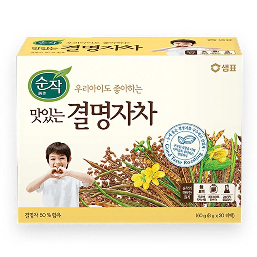 샘표 순작 우리아이 결명자차 20T | 어린이 건강차