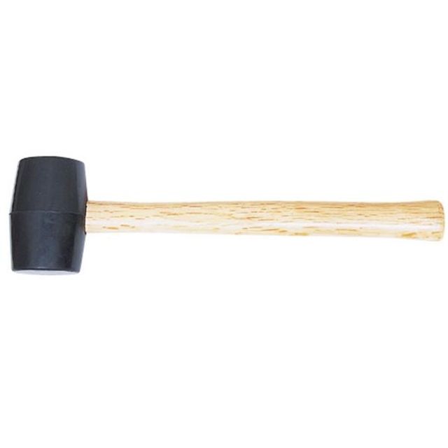 HANSHIN 고무망치 12OZ 500g 300mm - 내구성 강한 작업용 망치