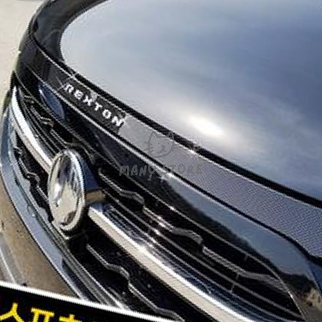 차량튜닝용품 카익스테리어용품 카본스타일 프론트 가니쉬 렉스턴스포츠