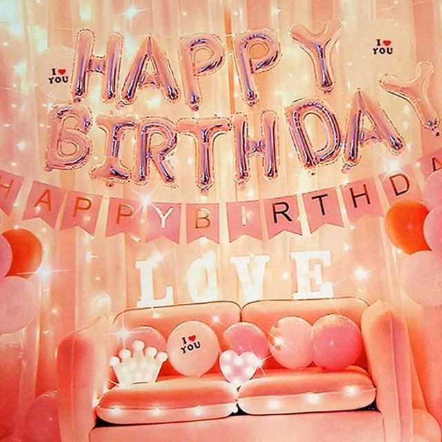 생일 파티 풍선 세트 생일파티용품 소품
