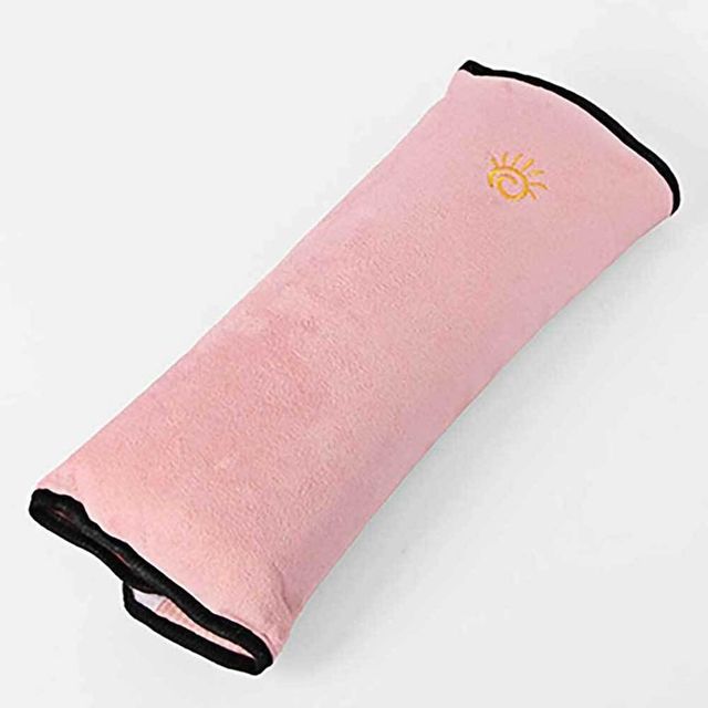 안전벨트쿠션커버 핑크 유아 안전벨트 커버