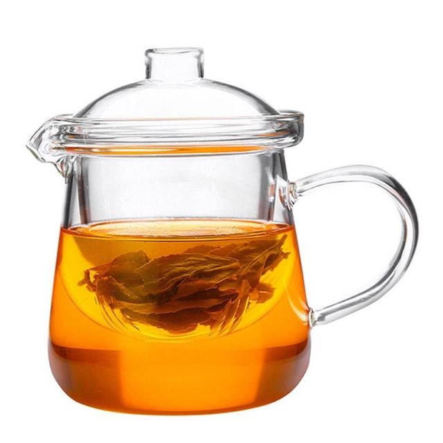 내열유리 뚜껑 티주전자 450ml 티포트