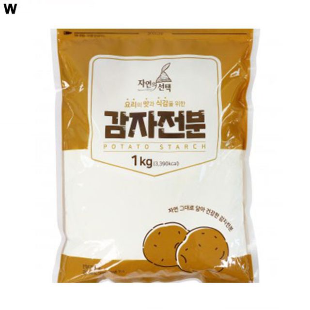 자연의선택 감자전분 1kg - 순수 감자 유도 전분