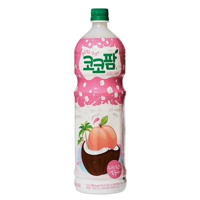 코코팜 복숭아 1.5L PET 해태음료 | 상큼한 과즙 음료