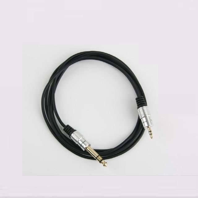 스테레오 케이블 3극 AUX 3.5mm to 6.35mm 메탈