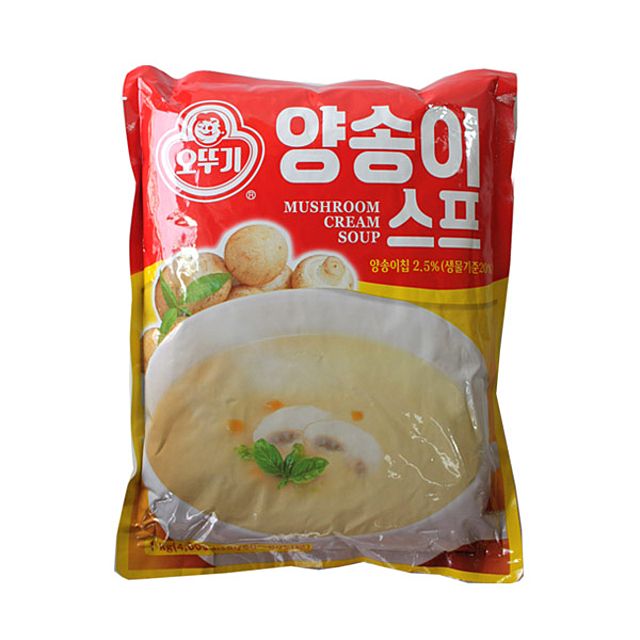 오뚜기 양송이 스프 1kg - 대용량 간편 조리 식품